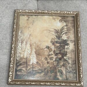 Gold Framed Botanical Wall Art